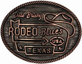 Montana Silversmiths Officially Licensed Dale Brisby Rodeo Western Belt Buckle