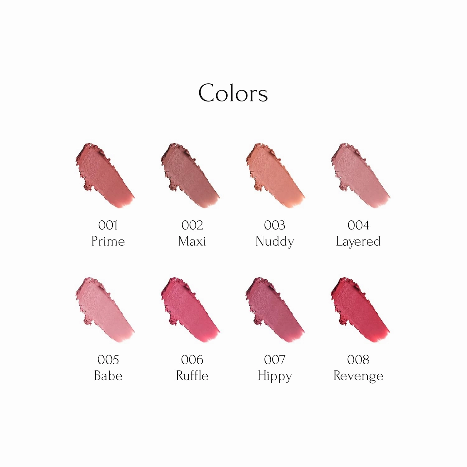 Moodwear Blur Lip Stick – Soft Blurring Tint, Long-Lasting Hydrating, Waterproof K-Beauty – MLBB & Bold Red Shades (Sleek Metallic Design) (Soft Matte Blurring Effect) (006 RUFFLE)