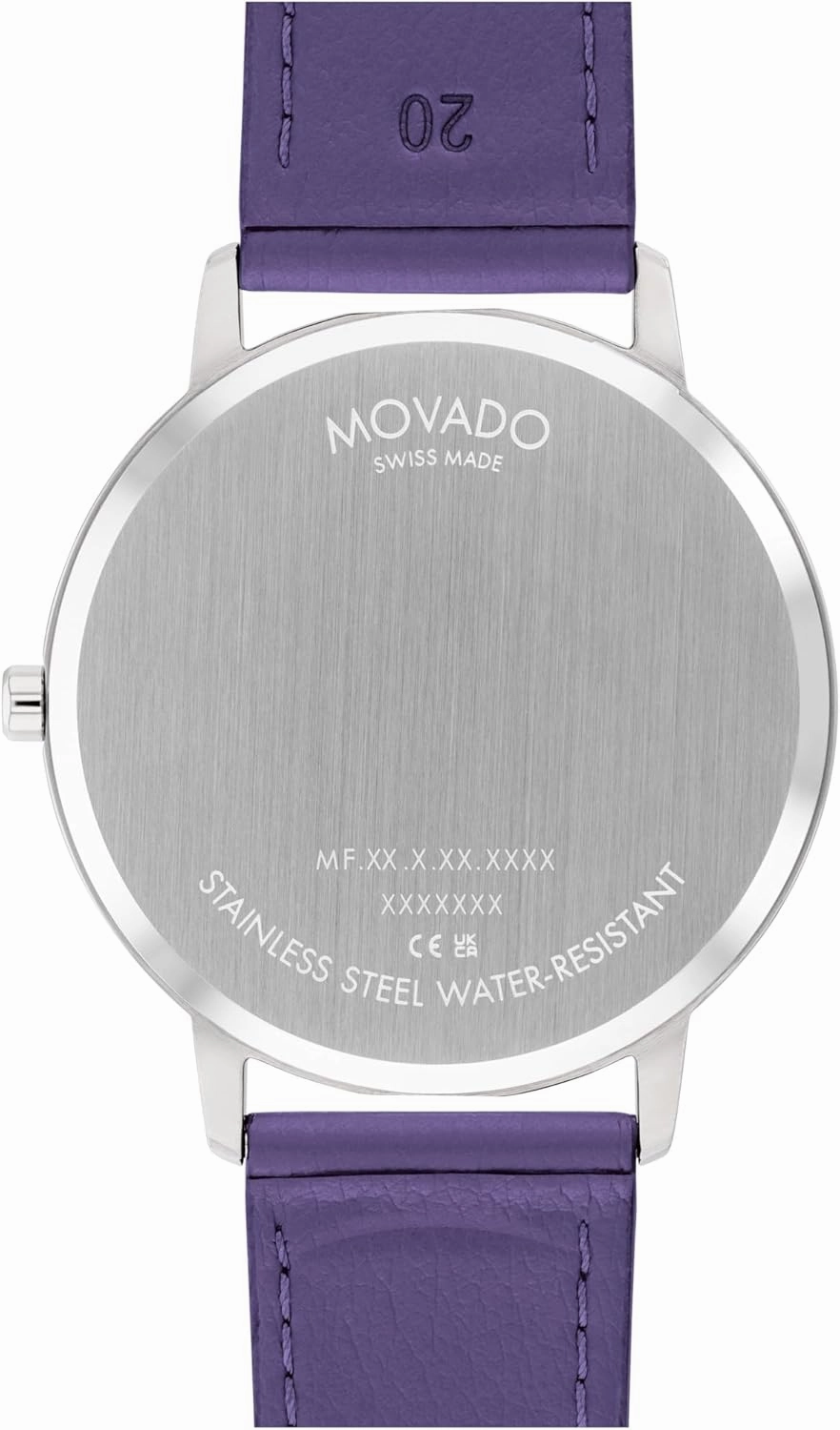 Movado Face Men's Luxury Quartz Watch - Swiss Movement - Water Resistance 30 Meters (3ATM) - Elegant Timepiece - Gift for Him - 41mm