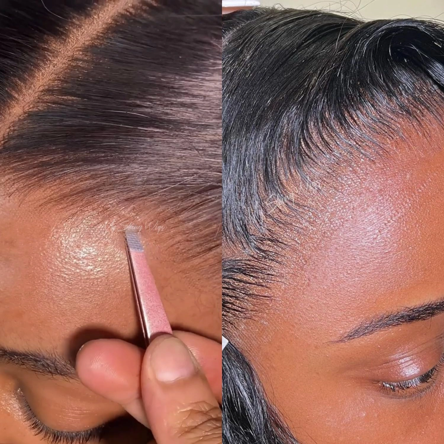 MY SHINY WIGS Clear HD Lace Frontal 13x4 HD Frontal Only Body Wave Swiss HD Lace Bleach Knots Frontal Closure Virgin Human Hair Pre Plucked with Baby Hair Undetectable & Invisible Lace 12 Inch
