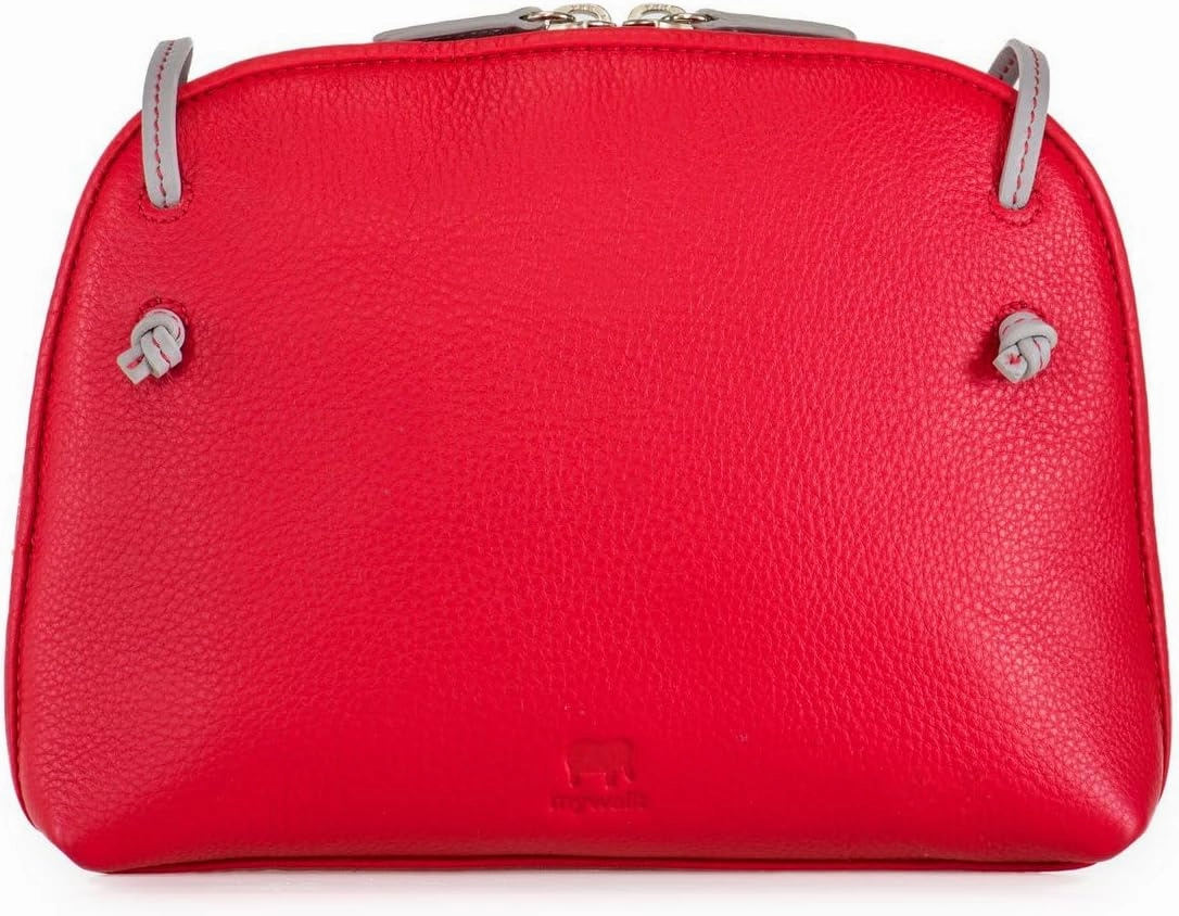 mywalit Rio Small Zip Top Handbag - Leather, Adjustable Strap, Slip Pockets, Zip Pocket, Fits a Kindle