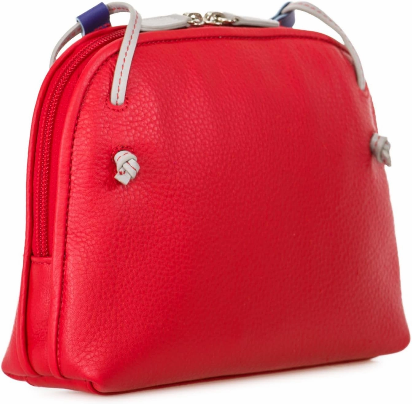 mywalit Rio Small Zip Top Handbag - Leather, Adjustable Strap, Slip Pockets, Zip Pocket, Fits a Kindle