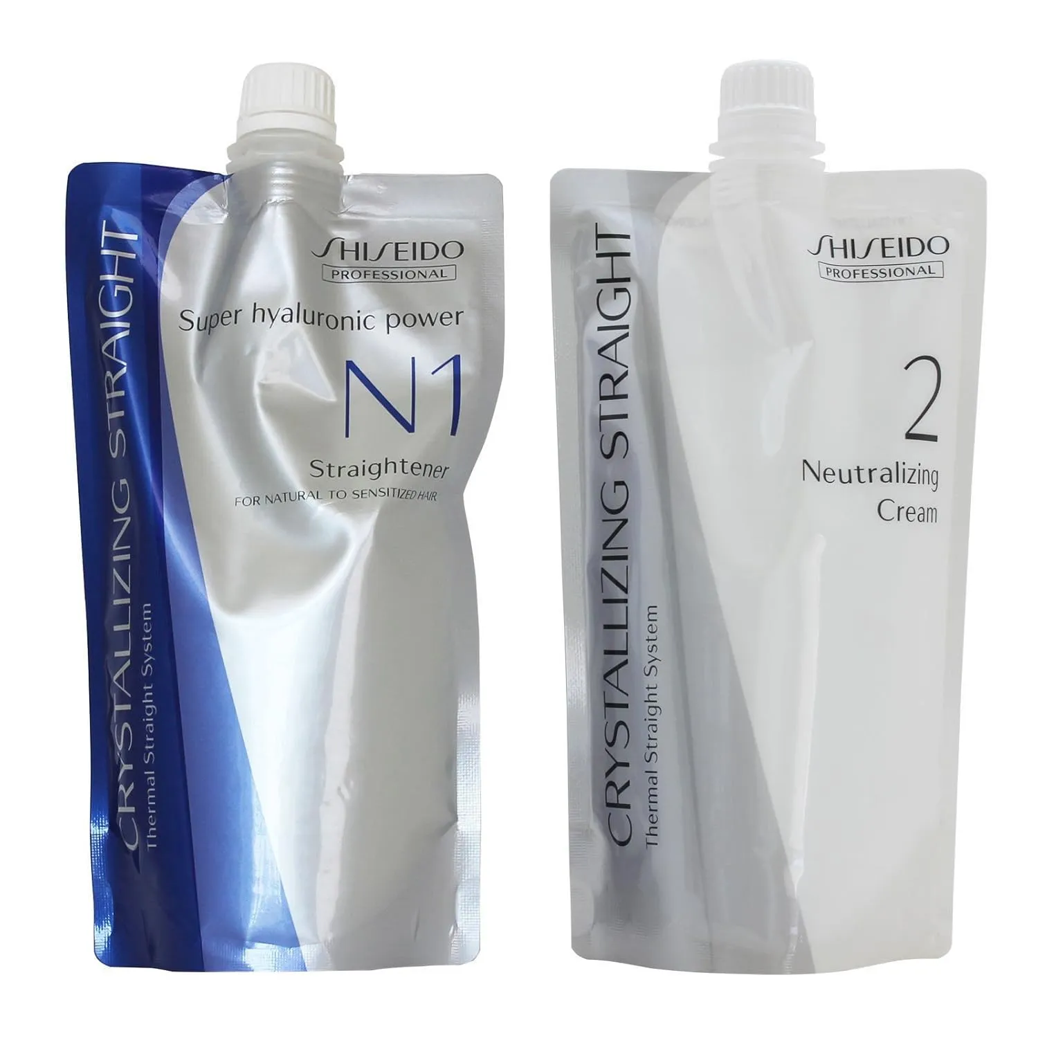 N1 2 Shiseido Professional Crystallizing Hair Straightener Rebonding   Neutralizing Emulsion for Natural to sensitized(old version : fine or tinted hair) 400ml 400ml