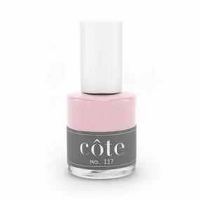 Nail Polish - Quick Dry Nail Polish - Vegan Nail Polish - 0.4 Fluid Oz Regular Nail Polish - Cruelty Free - Non Toxic & Safe - Chip Resistant & Full Coverage (No. 117 Light Pink Bubble Gum)