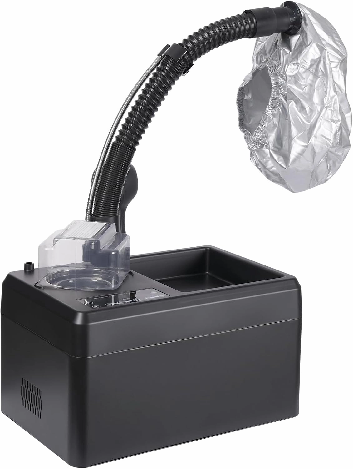 Nano Hair Steamer with Vaporizing Cap, 1750W 110V Hair Care Professional Machine, Multifunctional Hair Steamer, Beauty Salon Hair Steamer Machine with Smart Touch Control for Deep Hair Care Repair
