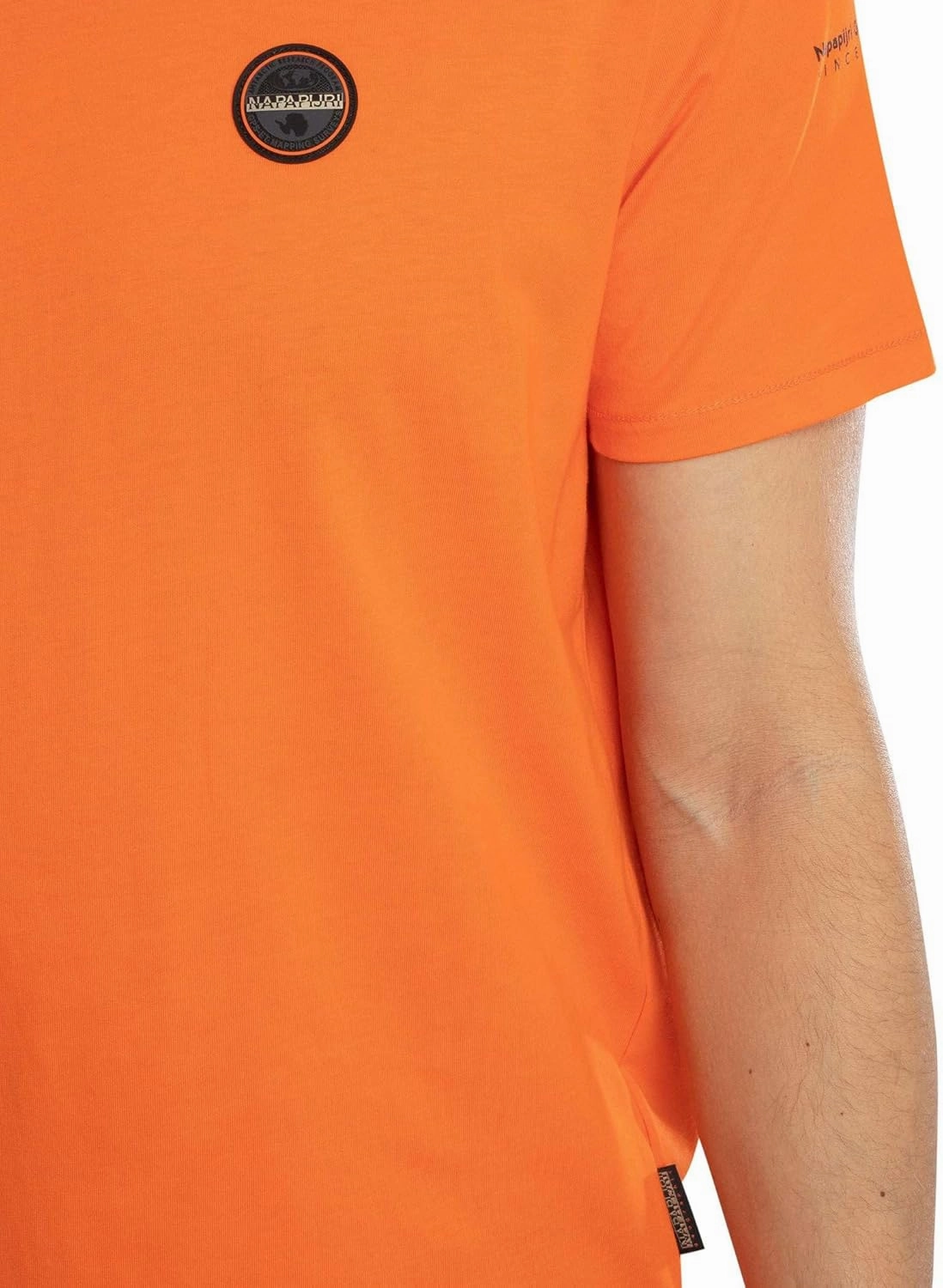 Napapijri Men's Bollo T-Shirt, Orange Red