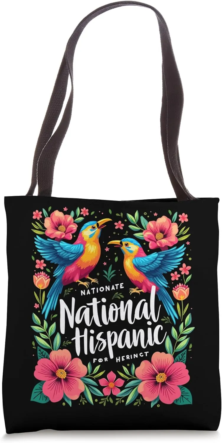 NATIONATE National Hispanic For HerinCt Hispanic Heritage Tote Bag