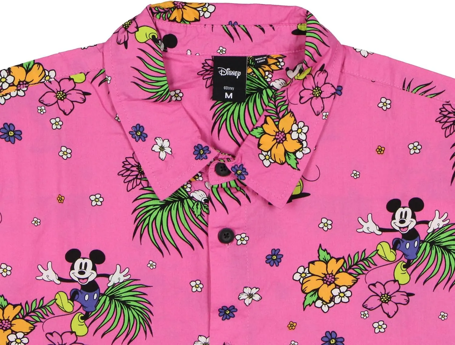 Neff Disney Men's Allover Print Button-Down Shirt