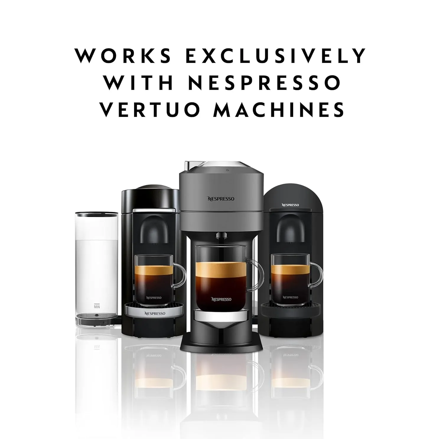 Nespresso Capsules Vertuo, Intense Variety Pack, Dark Roast Coffee, 40-Count Coffee & Espresso Pods, Brews 7.8oz. and 1.35oz.
