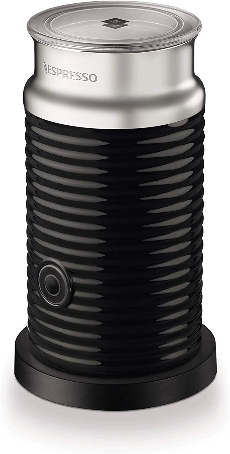Nespresso Vertuo Coffee and Espresso Maker by Breville, Matte Black with Aeroccino Milk Frother