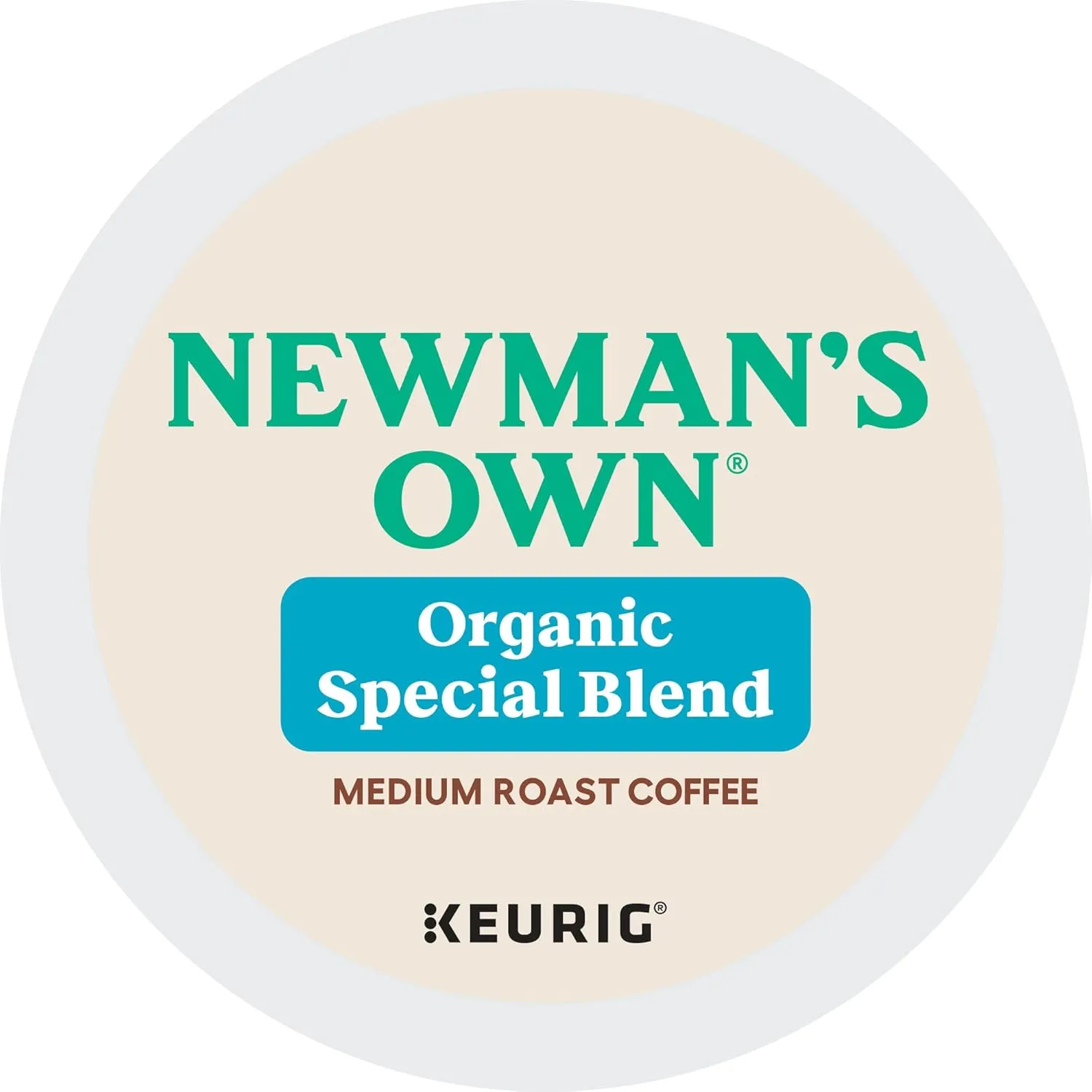 Newman's Own Organics Special Blend Keurig Single-Serve K-Cup Pods, Medium Roast Coffee, 72 Count
