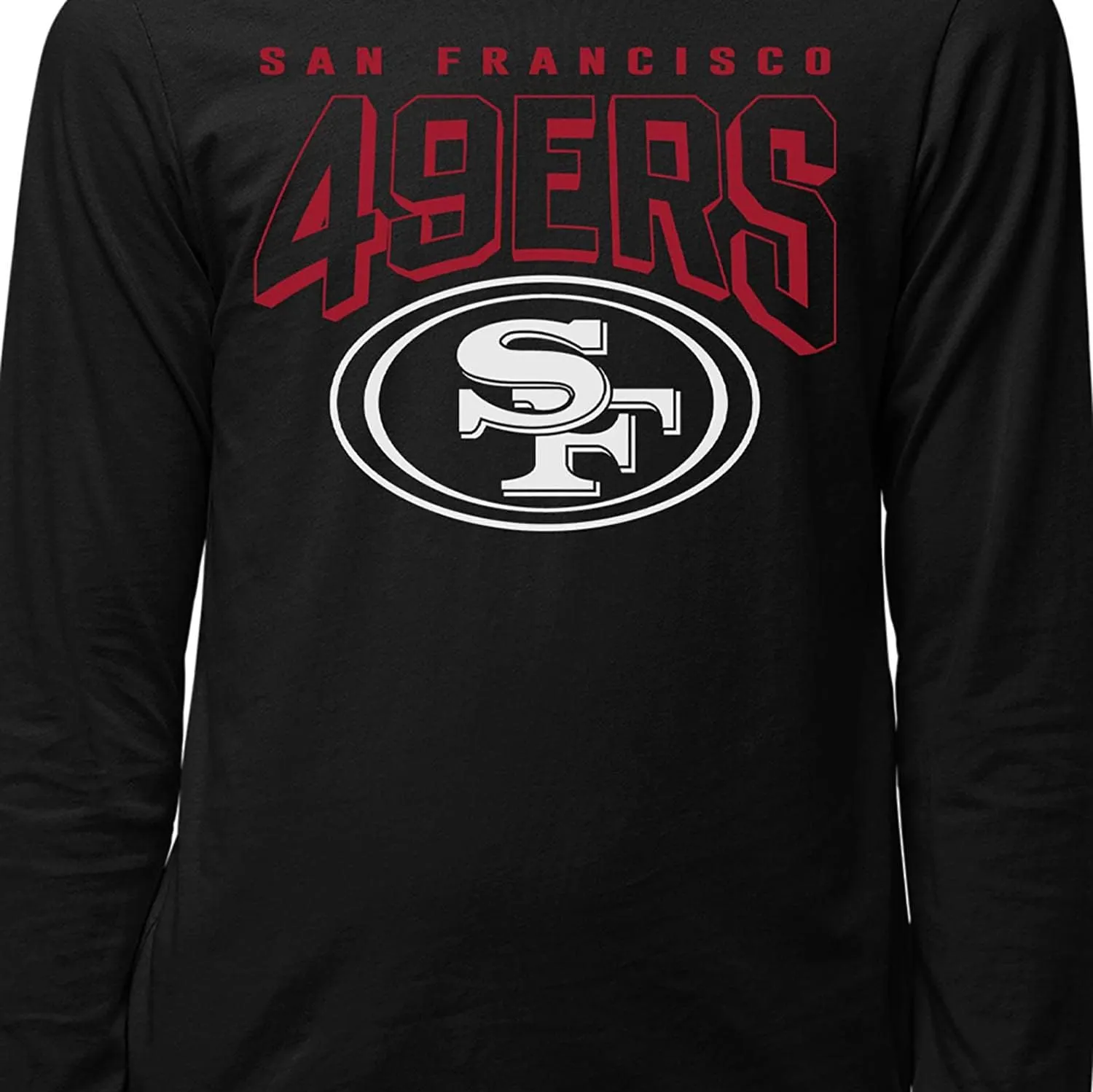 NFL Junk Food Bold Logo Long Sleeve T-Shirt