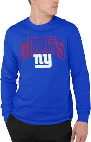 NFL Junk Food Bold Logo Long Sleeve T-Shirt