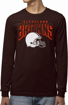 NFL Junk Food Bold Logo Long Sleeve T-Shirt