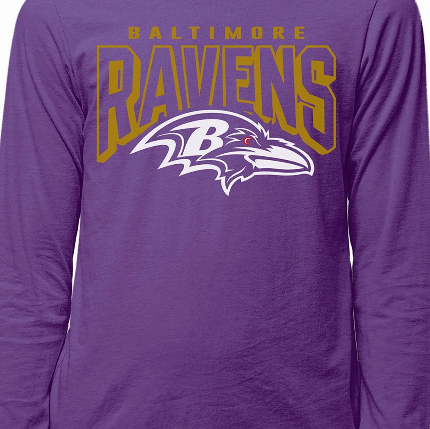 NFL Junk Food Bold Logo Long Sleeve T-Shirt