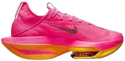 Nike Air Zoom Alphafly Next Flyknit 2 - HYPER PINK BLACK LASER ORANGE WHITE, 9