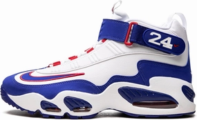 Nike mens Air Griffey Max 1 DX3723-100, White/Gym Red-old Royal, 7.5