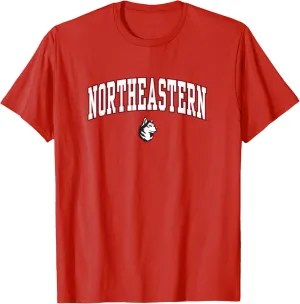 Northeastern Huskies Arch Over Red Officially Licensed T-Shirt