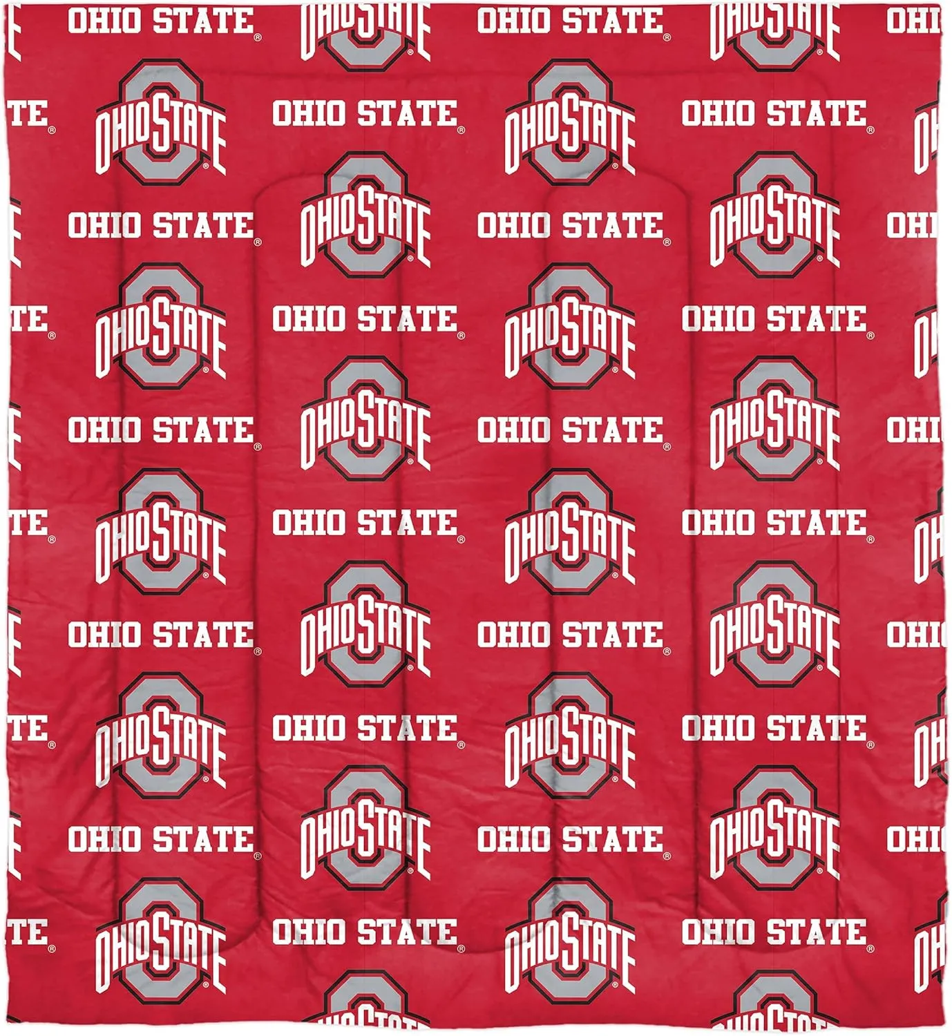 Northwest NCAA Ohio State Buckeyes Unisex-Adult Bed in a Bag Set, Full, Rotary