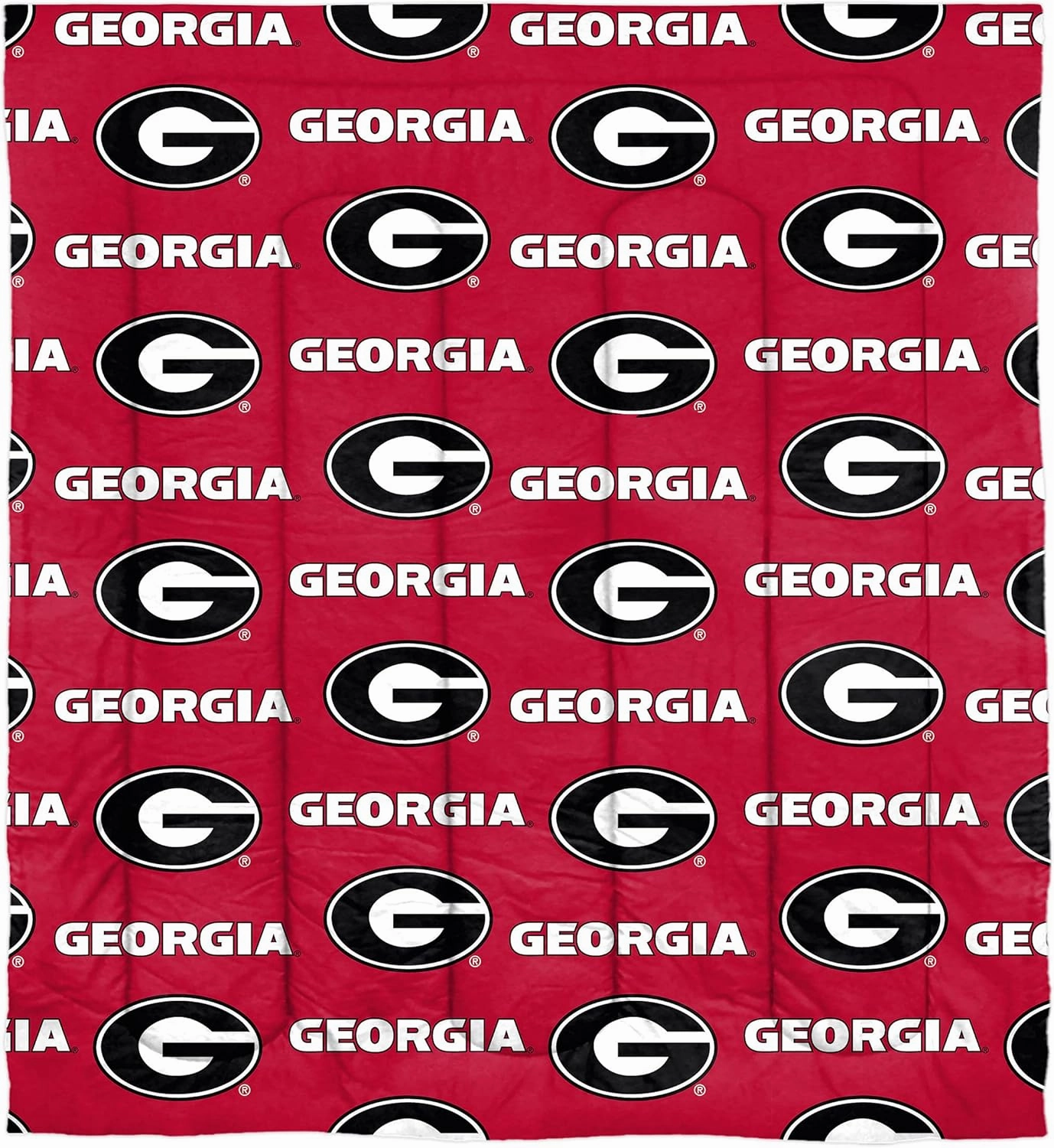 Northwest NCAA Georgia Bulldogs Unisex-Adult Bed in a Bag Set, Full, Rotary
