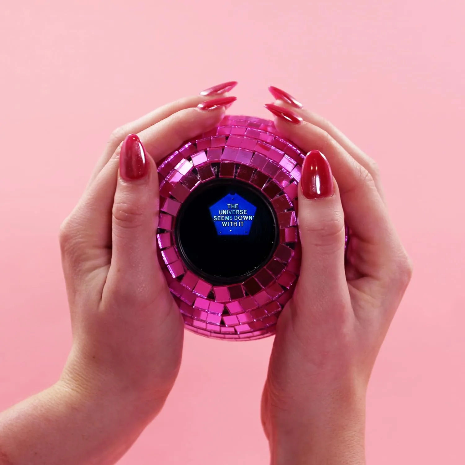 NPW Disco Decision Ball Fortune Teller Ball - Ask Questions & Get Groovy Answers, Mysterious Magic Ball Novelty Party Gifts | White Elephant Gifts