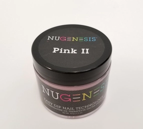 NUGENESIS- Dip Dipping Powder - 1.5oz/jar (Pink II 1.5oz)