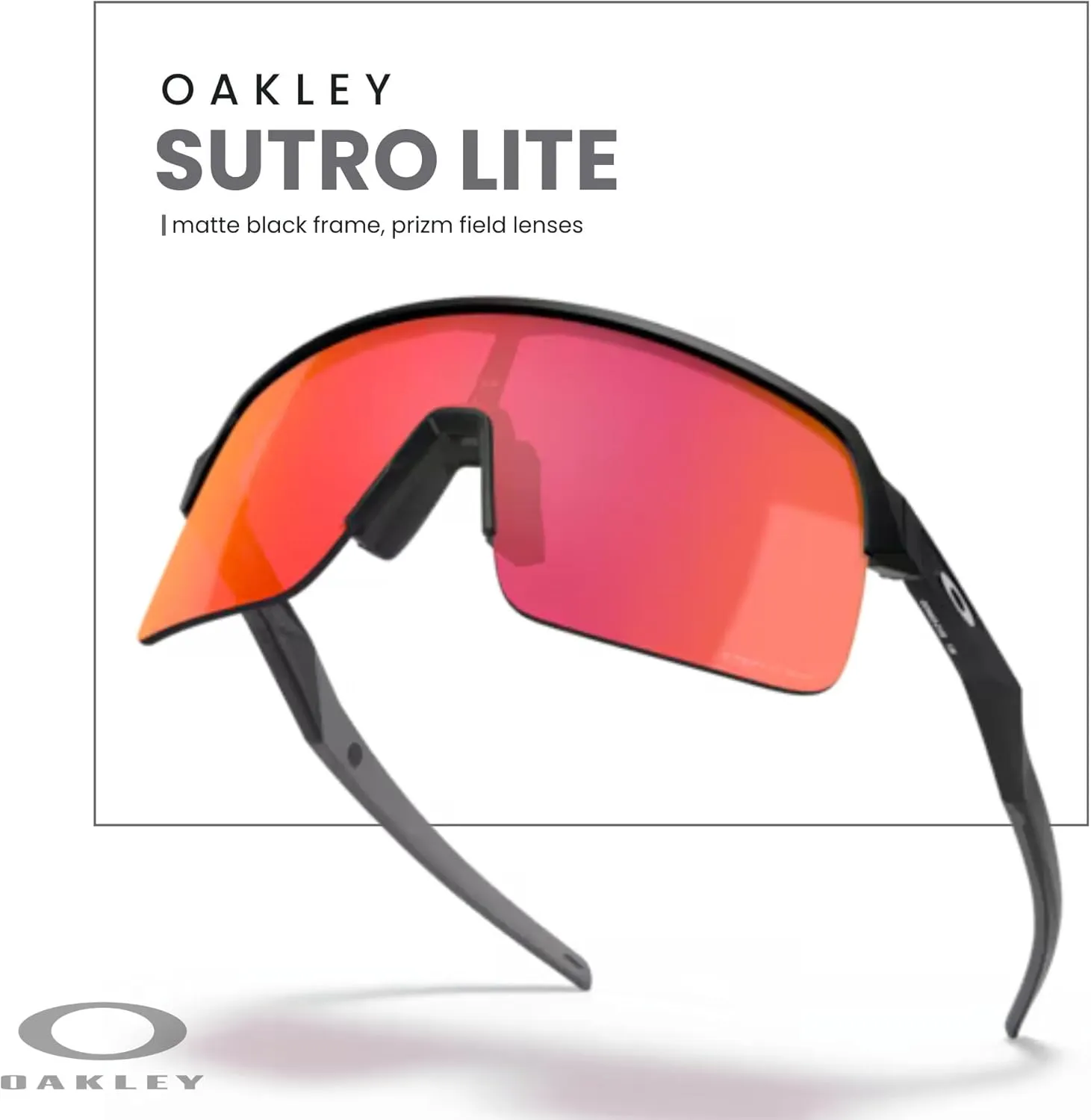 Oakley Sutro Lite OO9463 Shield Sunglasses for Men for Women   BUNDLE Accessory Leash   Designer iWear Kit