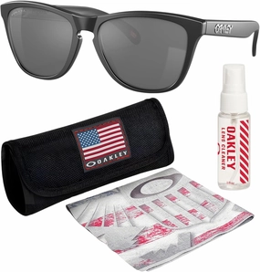 OAKLEY FROGSKINS OO9013 Sunglasses With Official Eyewear Kit Bundle