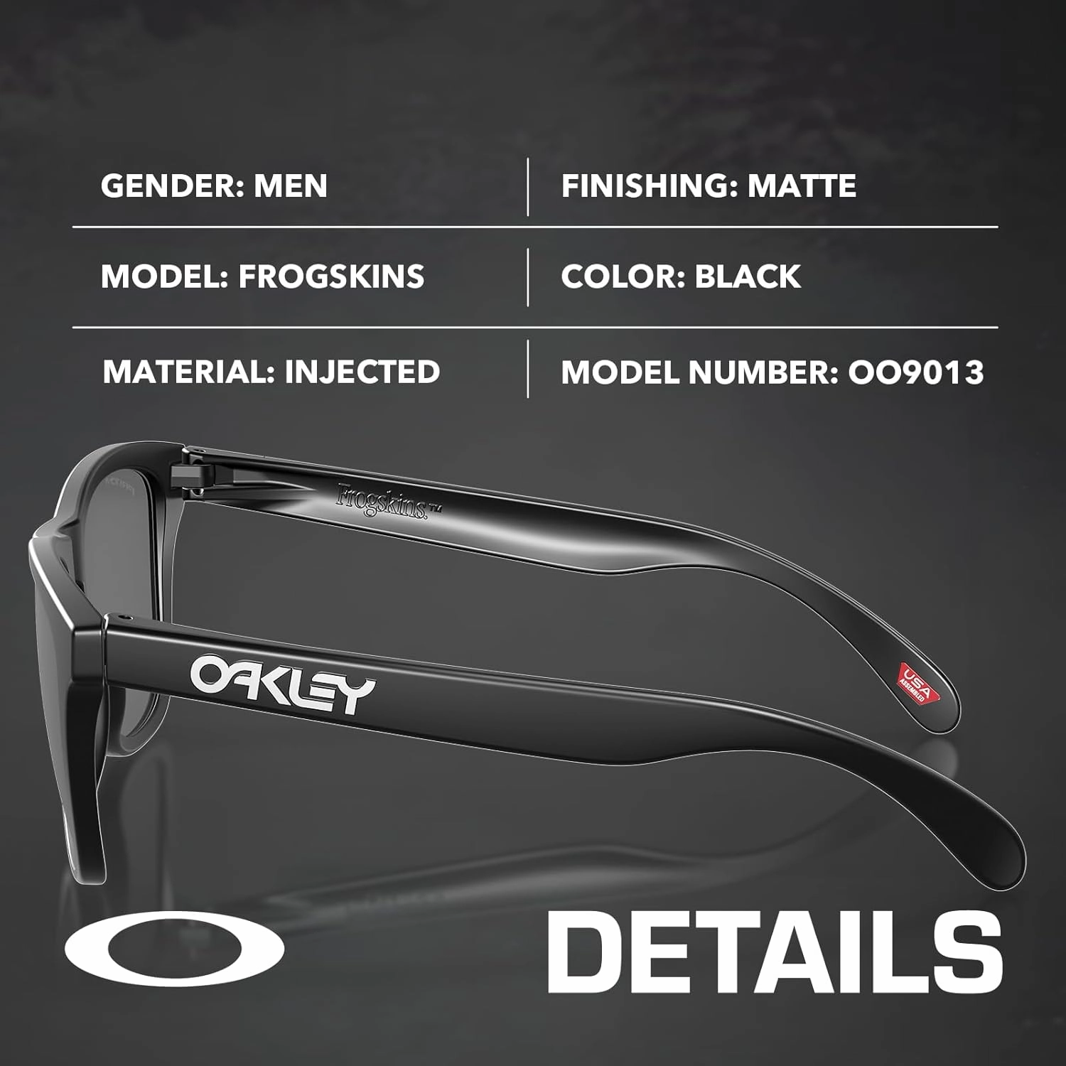 OAKLEY FROGSKINS OO9013 Sunglasses With Official Eyewear Kit Bundle