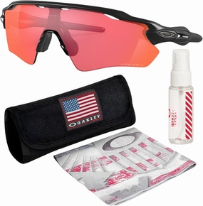 OAKLEY RADAR EV PATH OO9208 Sunglasses With Official Eyewear Kit Bundle