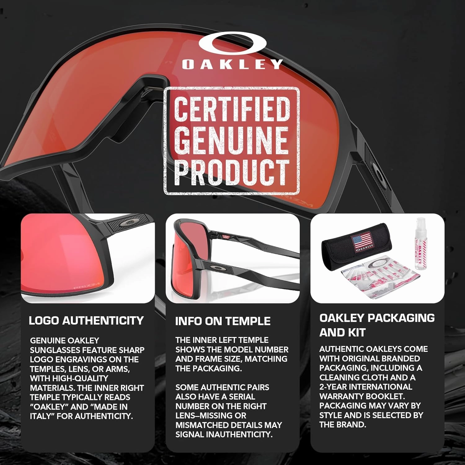 OAKLEY SUTRO OO9406 Sunglasses With Official Eyewear Kit Bundle