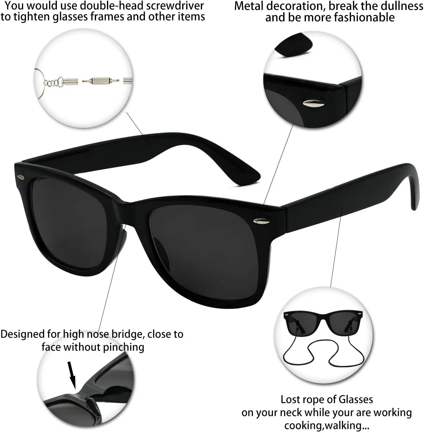 OCCI CHIARI Oversized Reader Sunglasses for Women Reading Sunglasses 1.0 1.25 1.5 1.75 2.0 2.25 2.5 2.75 3.0 3.5 3.75 4.0