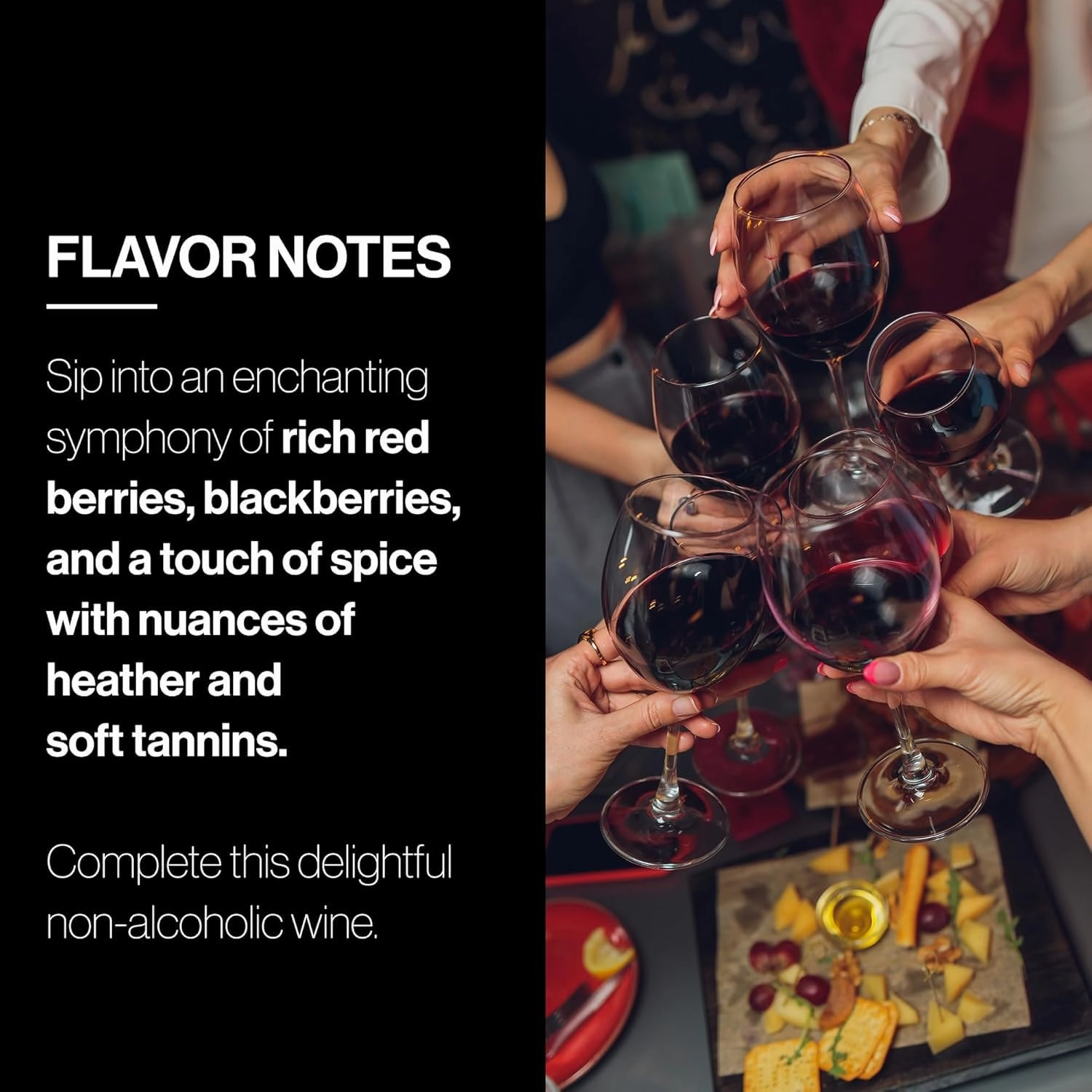 Oddbird GSM Non Alcoholic Red Wine & Blanc de Blancs Sparkling Non Alcoholic Dry White Wine, Gluten Free, Zero Proof with Dealcoholized Grapes, Two 25.4 fl oz Bottles