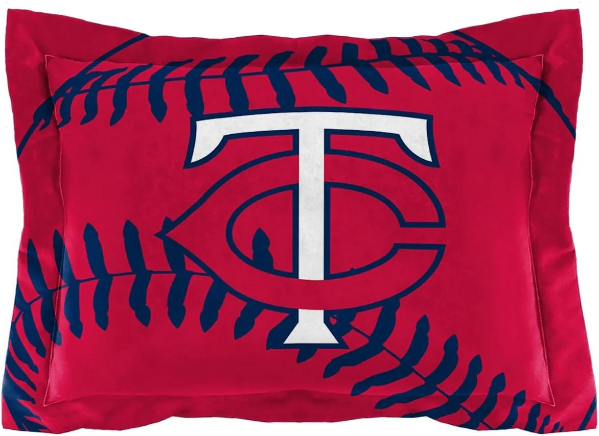 Officially Licensed MLB Full/Queen Grand Slam Comforter & Sham Bedding, Soft & Cozy, Washable, Throws & Bedding, 86" x 86"