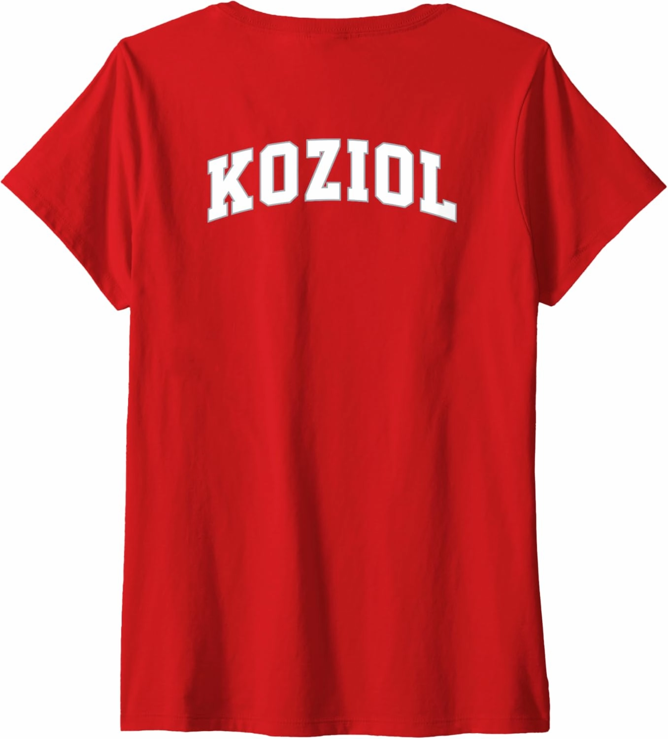 Ohio State Buckeyes Rowing Koziol Red V-Neck T-Shirt