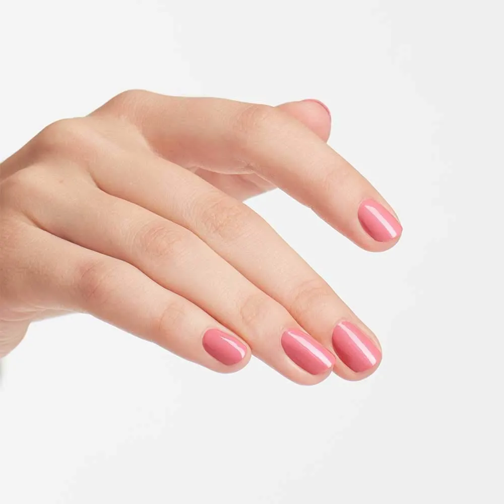 OPI Nail Lacquer Nail Polish | Sheer Light Nude Pink Shimmer Chip Resistant Nail Polish | Vegan, Fast Drying, Streak Free