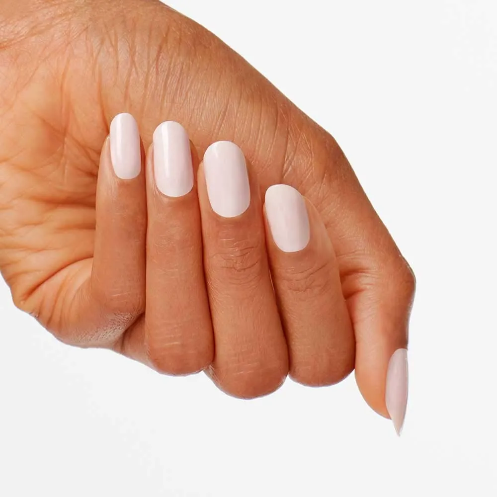 OPI Nail Lacquer Nail Polish | Sheer Light Nude Pink Shimmer Chip Resistant Nail Polish | Vegan, Fast Drying, Streak Free