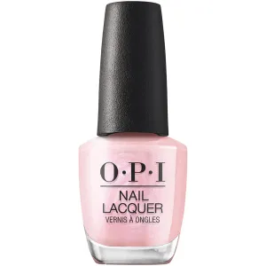 OPI Nail Lacquer Nail Polish | Sheer Light Nude Pink Shimmer Chip Resistant Nail Polish | Vegan, Fast Drying, Streak Free