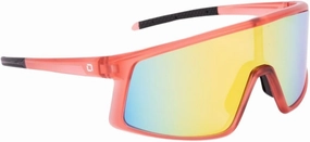 Optic Nerve Unisex Stone Cat Polarized Shield Sunglasses - UVA/UVB Protection No-Slip Fit Sun Shades for Outdoor Activities
