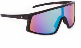 Optic Nerve Unisex Stone Cat Polarized Shield Sunglasses - UVA/UVB Protection No-Slip Fit Sun Shades for Outdoor Activities