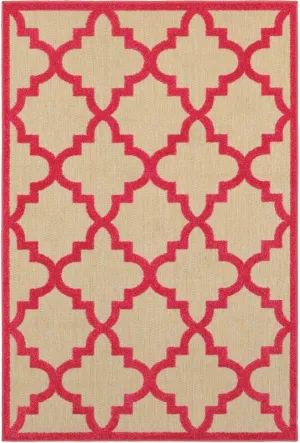 ORIENTAL WEAVERS CAYMAN 660P 6' 7" X 9' 6" Indoor/Outdoor Area Rug