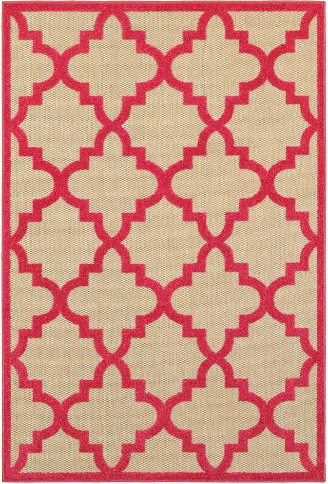 ORIENTAL WEAVERS CAYMAN 660P 6' 7" X 9' 6" Indoor/Outdoor Area Rug
