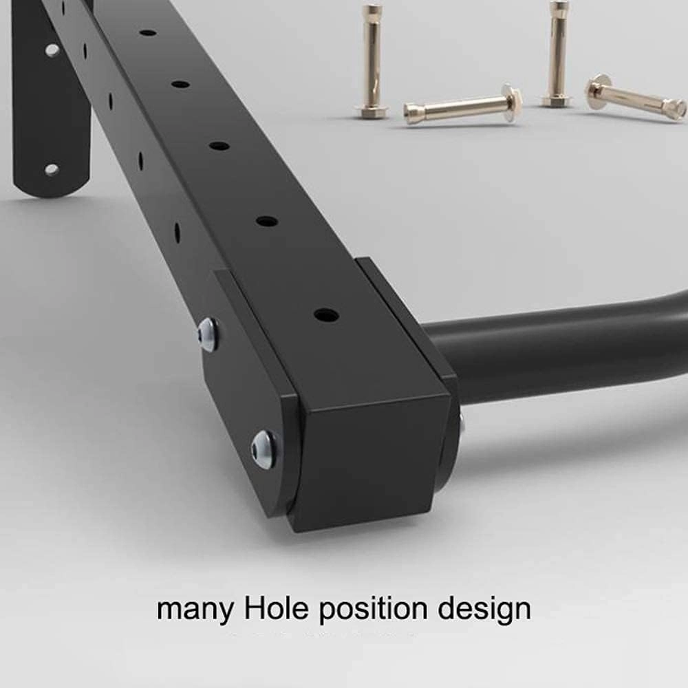 OSCCAR Pull Up Bar Home Gym Equipment Chin Up Bar,Drill Holes in The Top Beam of The Horizontal Bar Indoor Training Equipment Body Home Gym Workout Exercise 200kg Safety Tension Lever