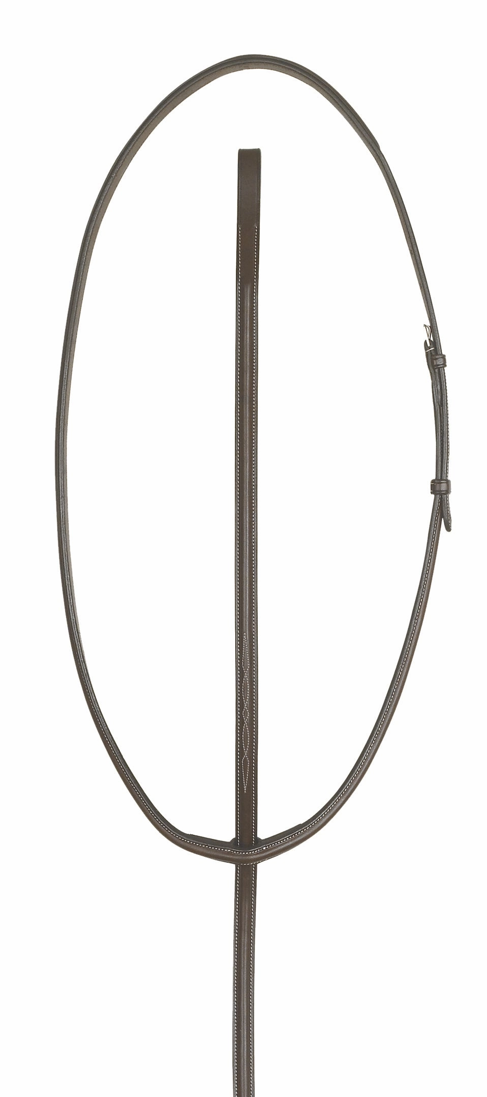 Ovation Elite Fancy Stitch Raised Standing Martingale | 467170 | Dark Brown |