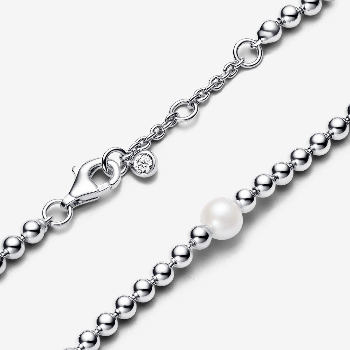 PANDORA Timeless Treated Freshwater Cultured Pearl & Beads Bracelet - Gift for Her