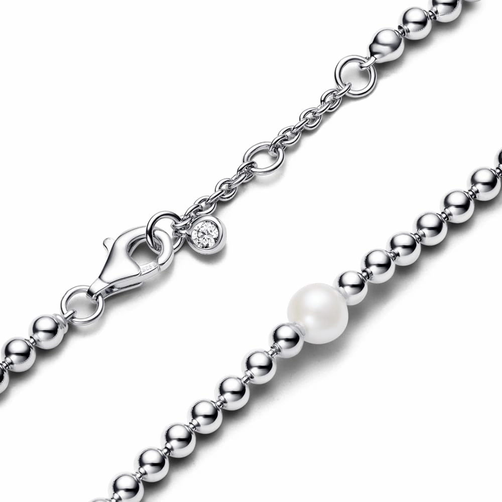 PANDORA Timeless Treated Freshwater Cultured Pearl & Beads Bracelet - Gift for Her