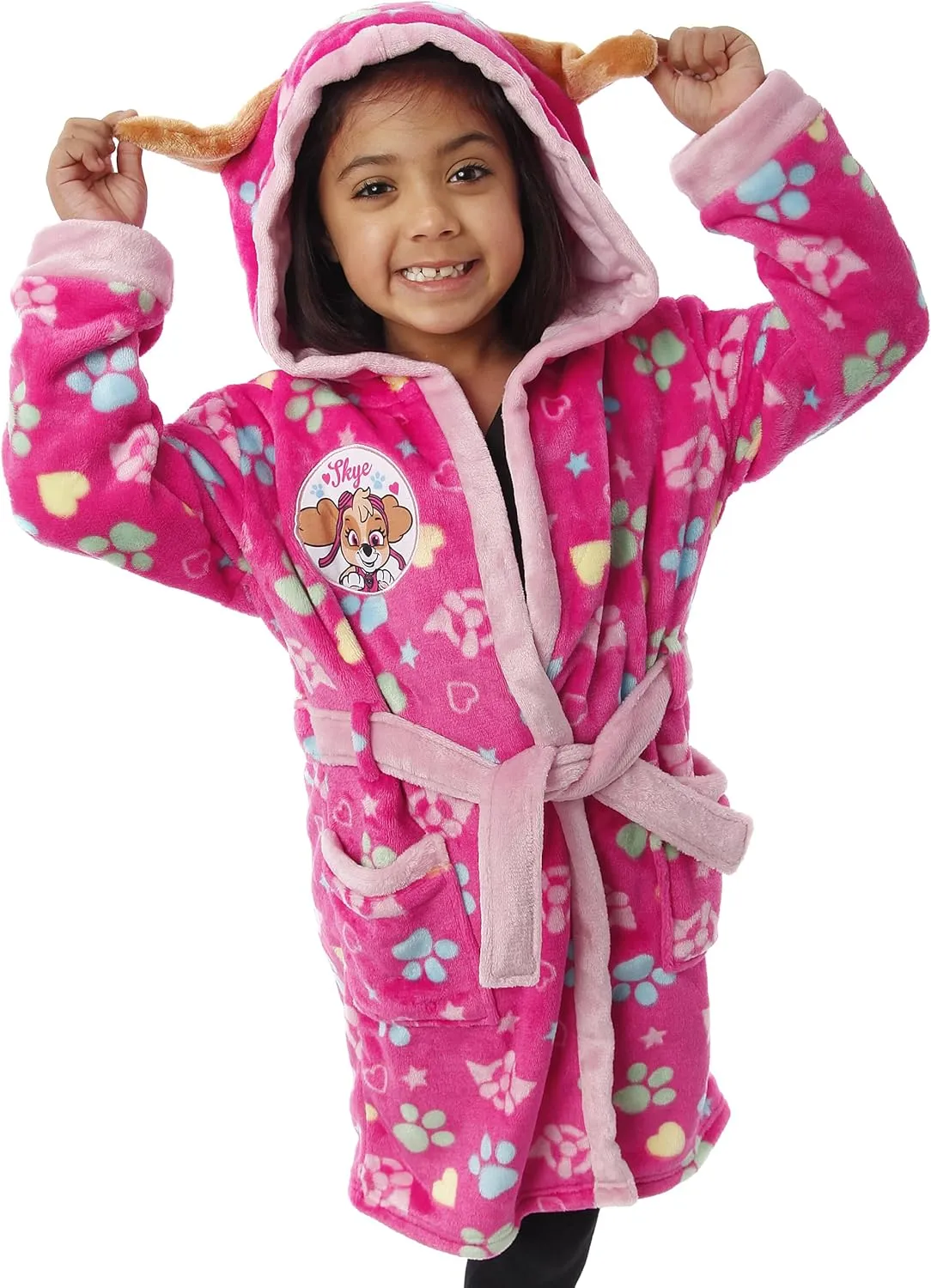 Paw Patrol Bath Robe | Skye Girls Bathrobe | Girls Robes | Official Merchandise