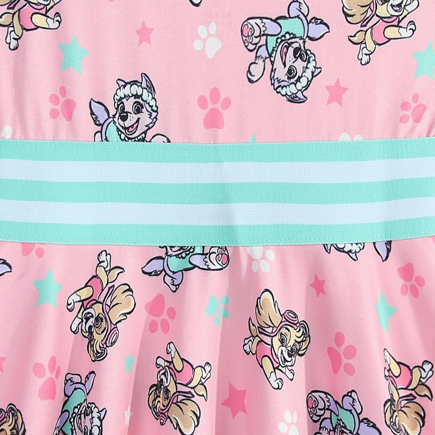 Paw Patrol Nickelodeon Girls Sleeveless Dress for Toddler and Big Kids