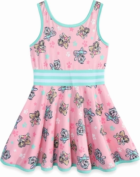 Paw Patrol Nickelodeon Girls Sleeveless Dress for Toddler and Big Kids