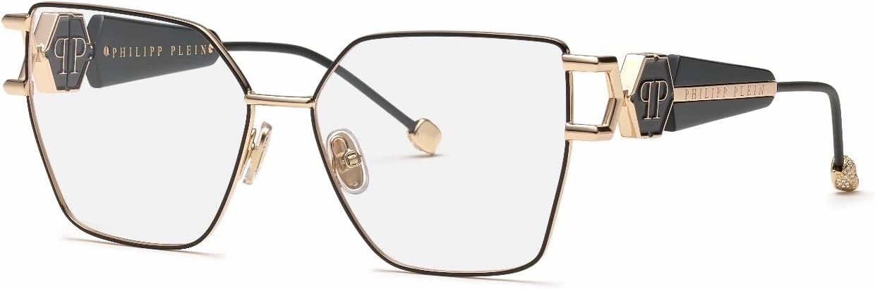 Philipp Plein Sunglasses VPP 166 S 0301 Sh.rose Gold W/Blk Pts